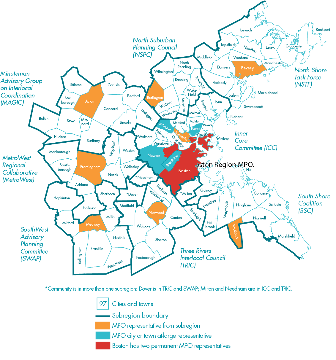 Map of the MPO.